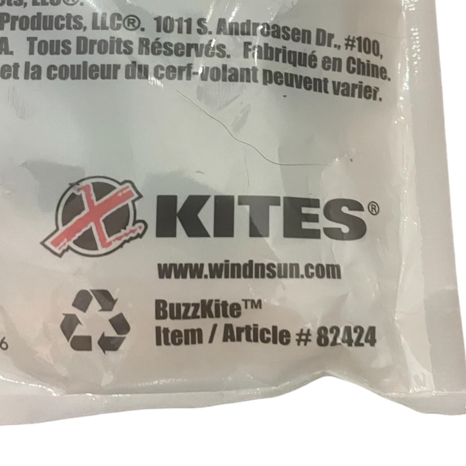 X Kites Buzzing Praying Mantis Kite with Handle Line & Sky Tails 28 in Wide New 6