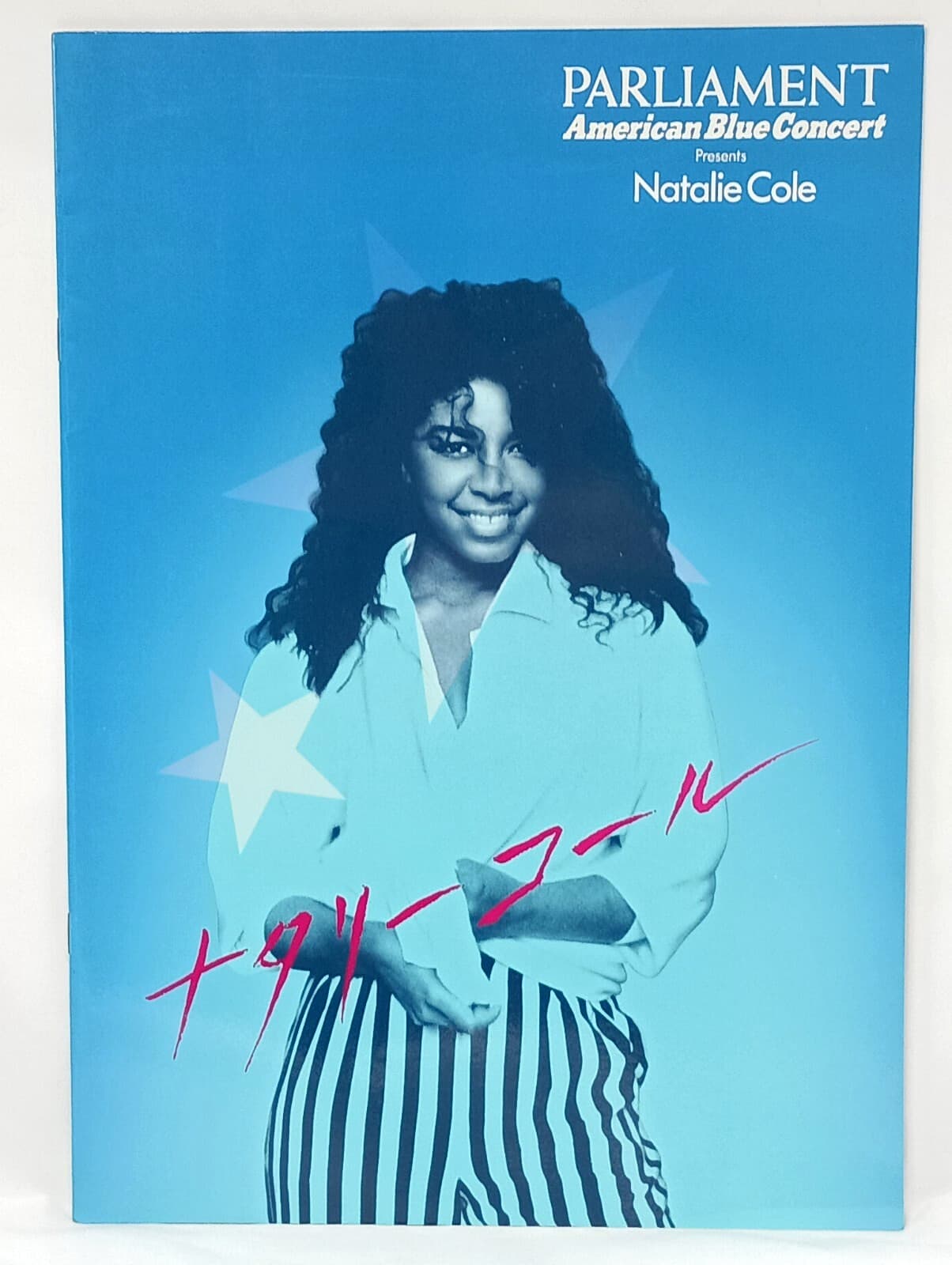 NATALIE COLE American Blue Concert Japan Tour Program Book 1989