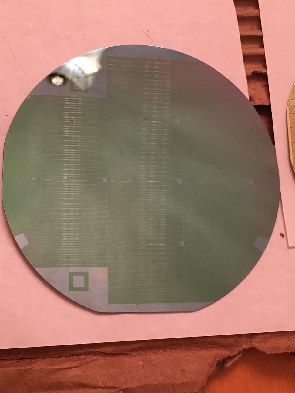 4" Unknown NITF Silicon Wafer 1980s Extremely Rare 2
