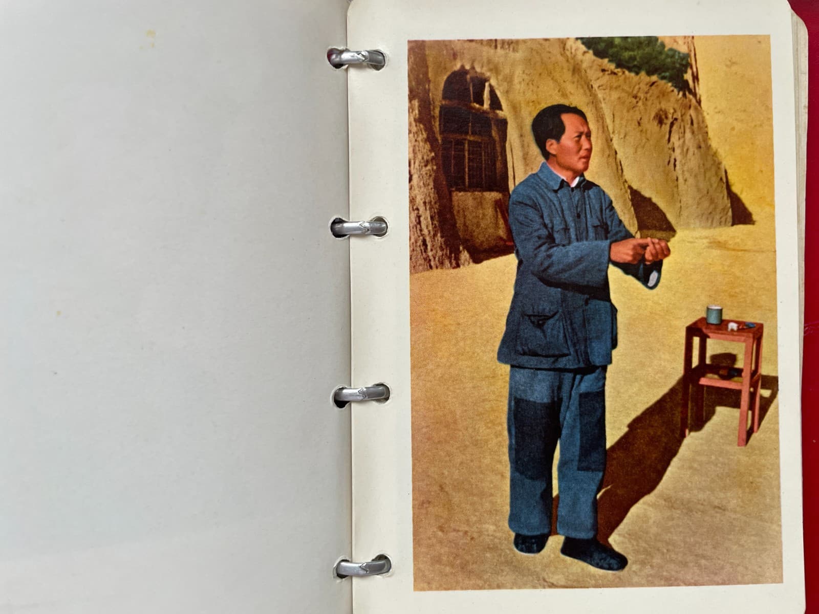 Orig. China  Notebook Chairman Mao Chinese Culture Revolution 6