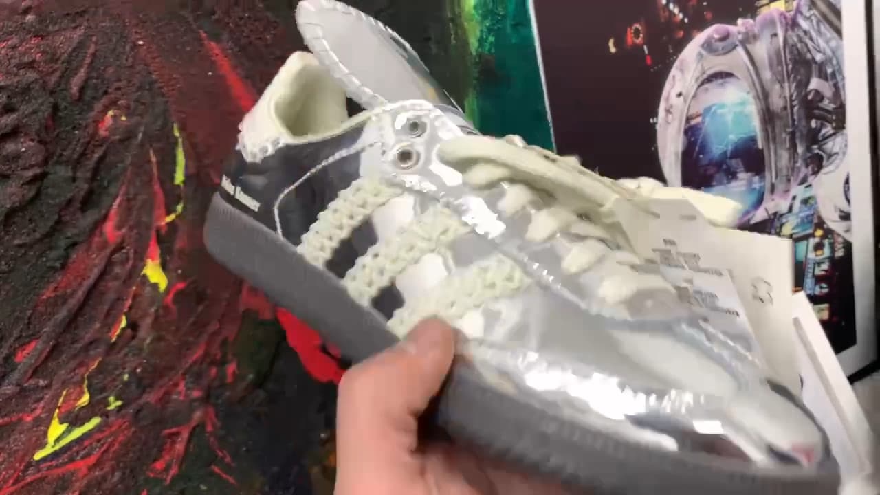 adidas Wales Bonner x Samba Silver Metallic-IG8181-NEW WITH BOX 3