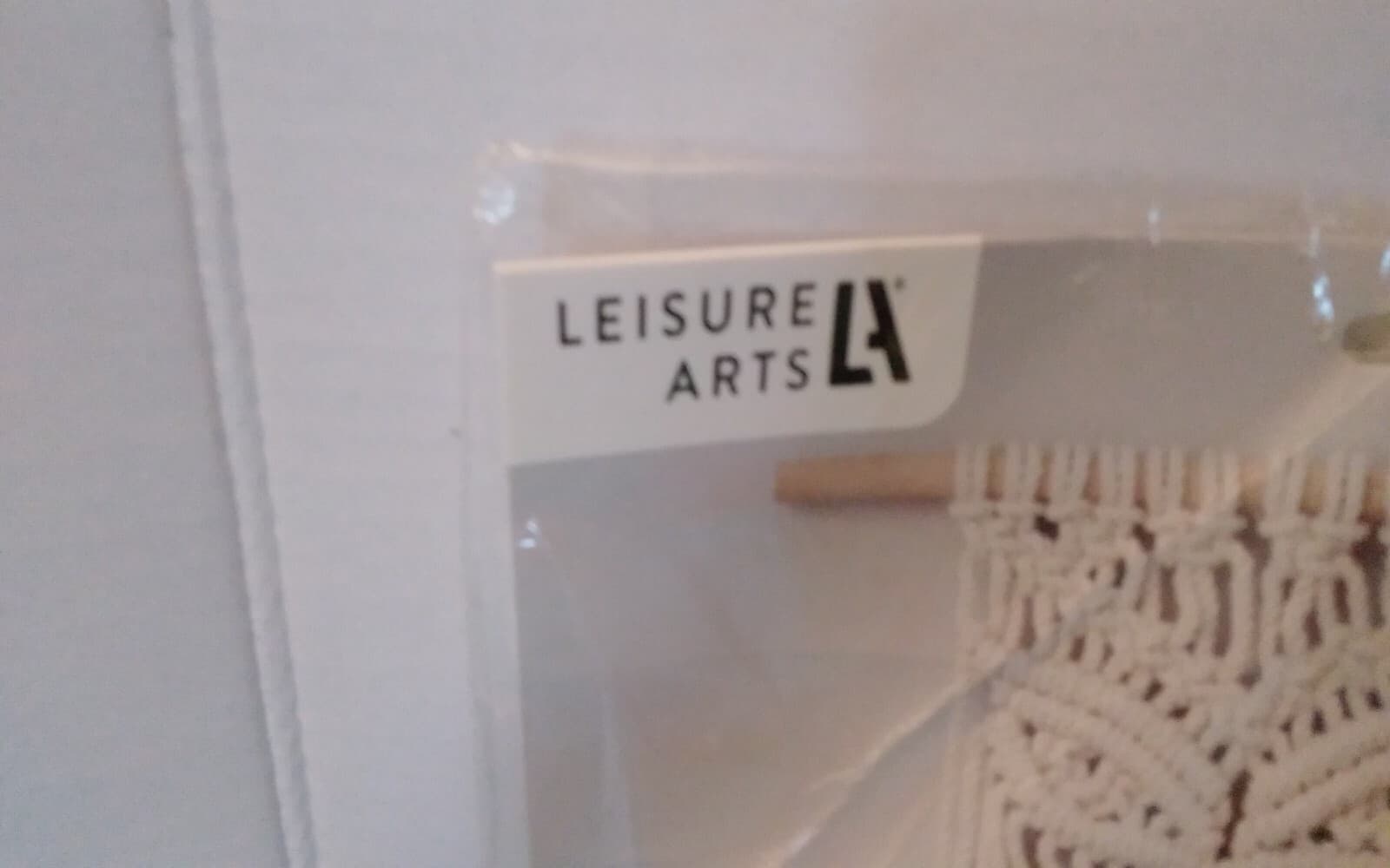 Leisure Arts Macrame Wall Art Project Kit “Butterfly  Papillon” 2