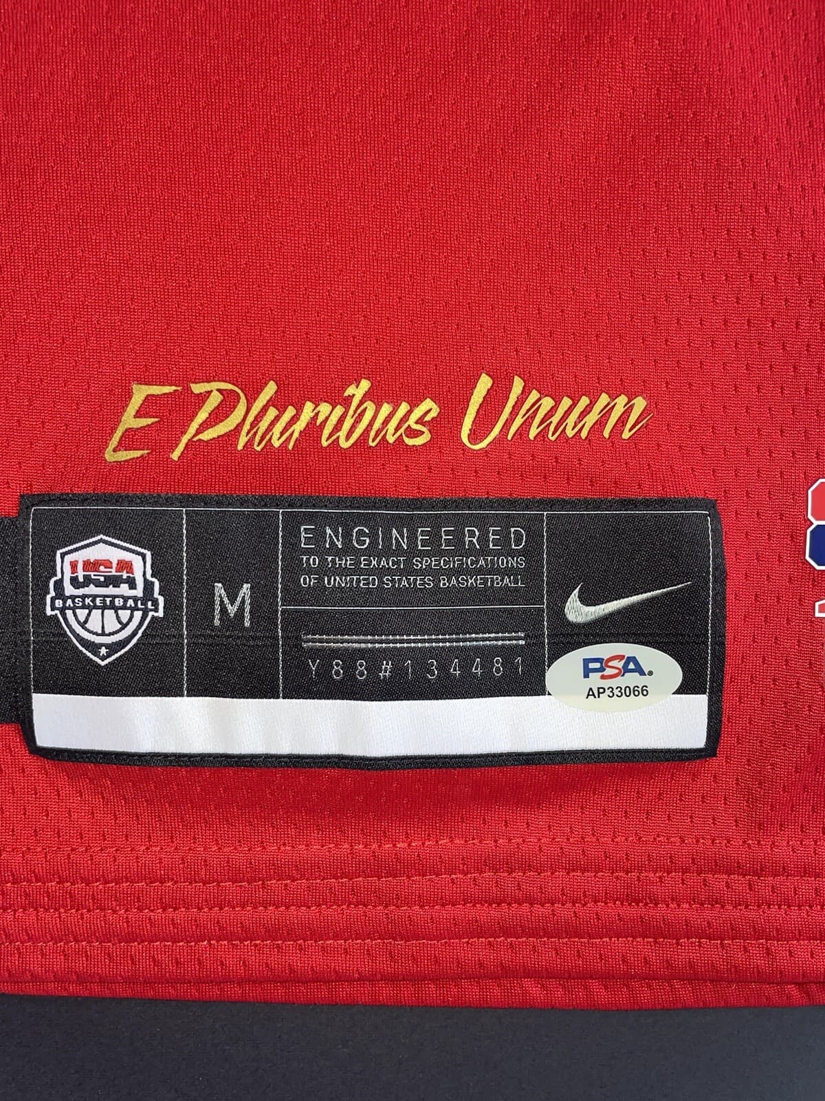 Dawn Staley Signed Autographed Team USA Women’s Basketball Jersey Psa/Dna Coa  4