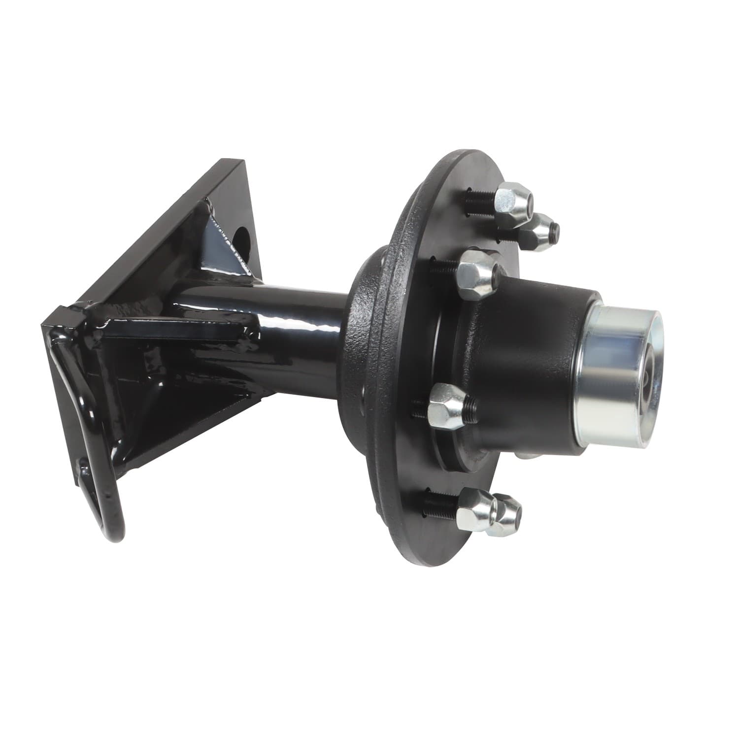 8 x 6.5 Lug Superior Shipping Container Wheels, Bolt-On Spindle Kit New 4