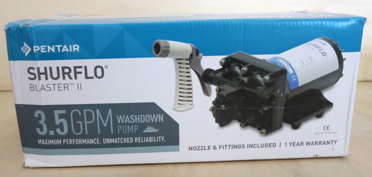 PENTAIRE/SHURFLO #4238-121-E07 Blaster Ii Pump 12V