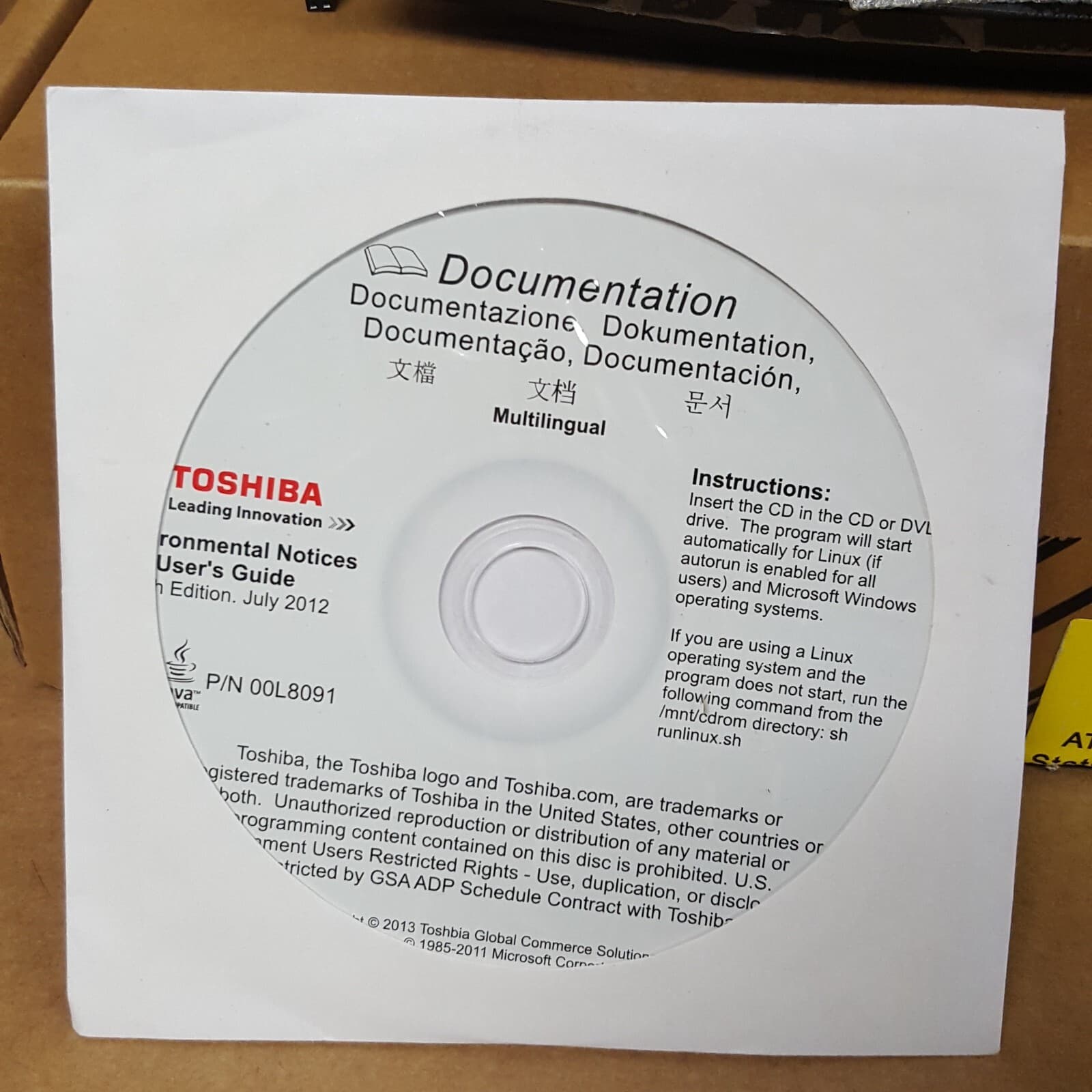 Toshiba 6200 Black  Digital Customer Display Kit Toshiba fc2555 -Open Box- 2