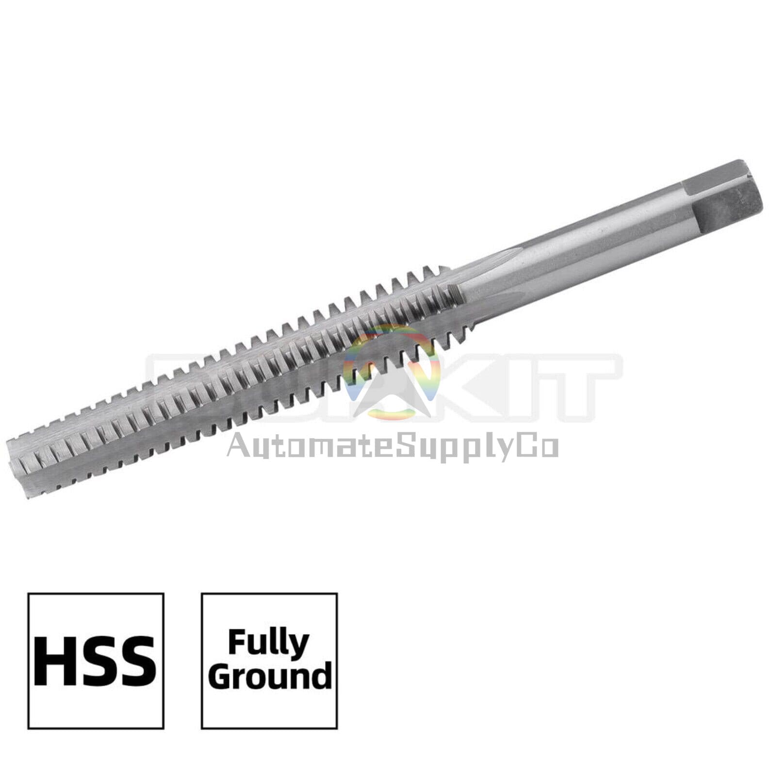 ACME 9/16"-10 Trapezoidal Tap Left Hand, HSS 9/16 x 10 Trapezoidal Thread Tap 3