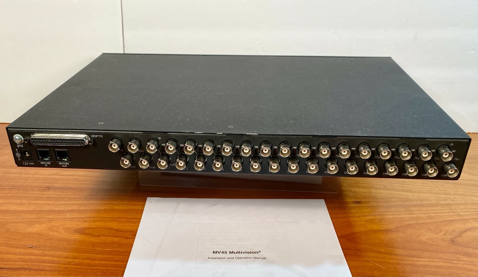 ROBOT Research Inc. MV45 Multivision Processor CCTV 4-Camera/Monitor Switch 5