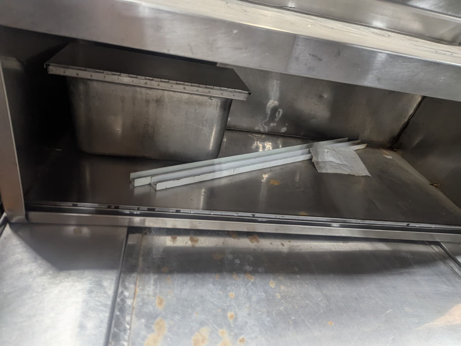 New York Style Stainless Steel Gas Mobile Hotdog Food Concession Cart Propane  4