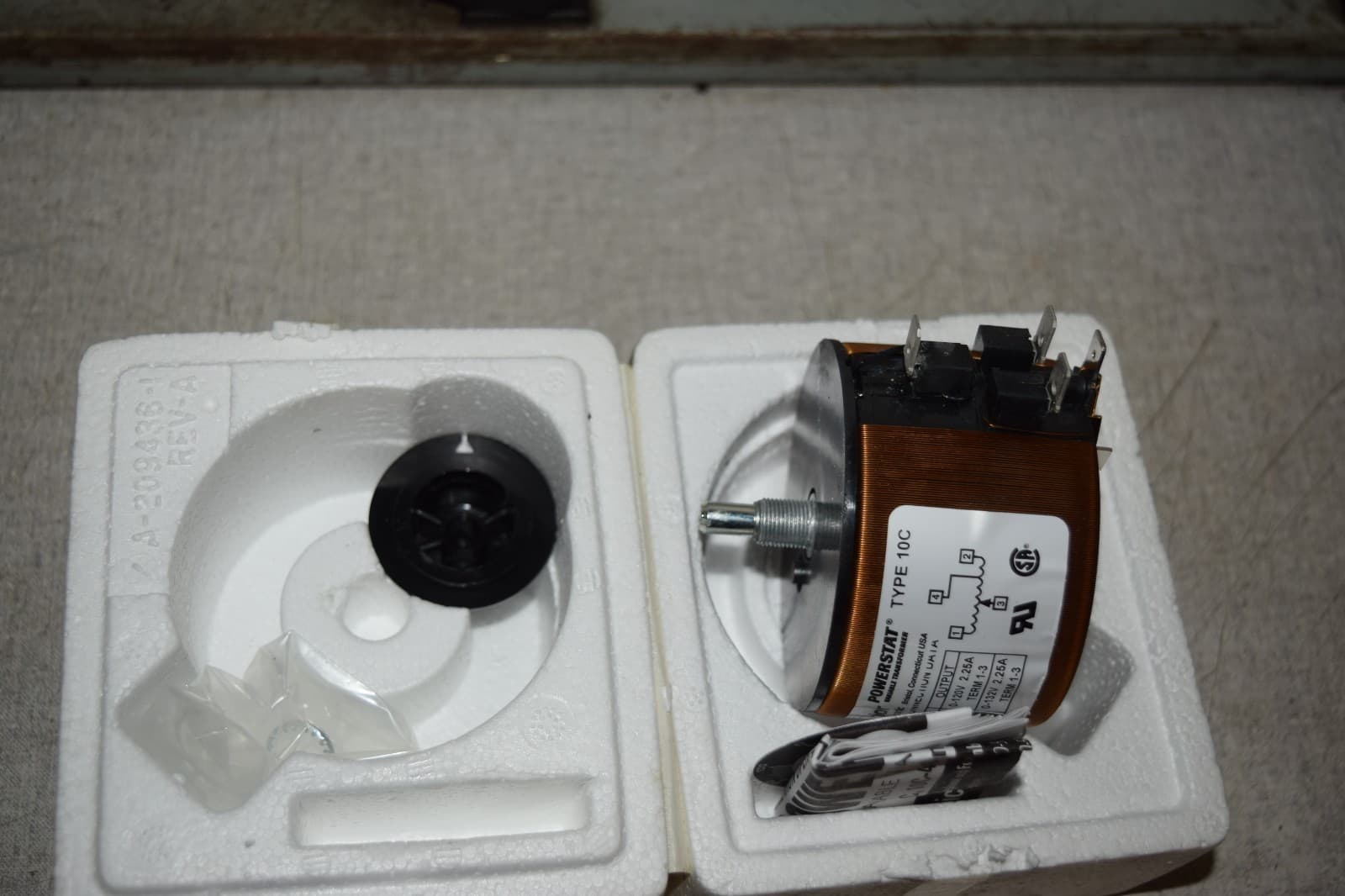 Superior Electric 10C Powerstat Variable Transformer 5