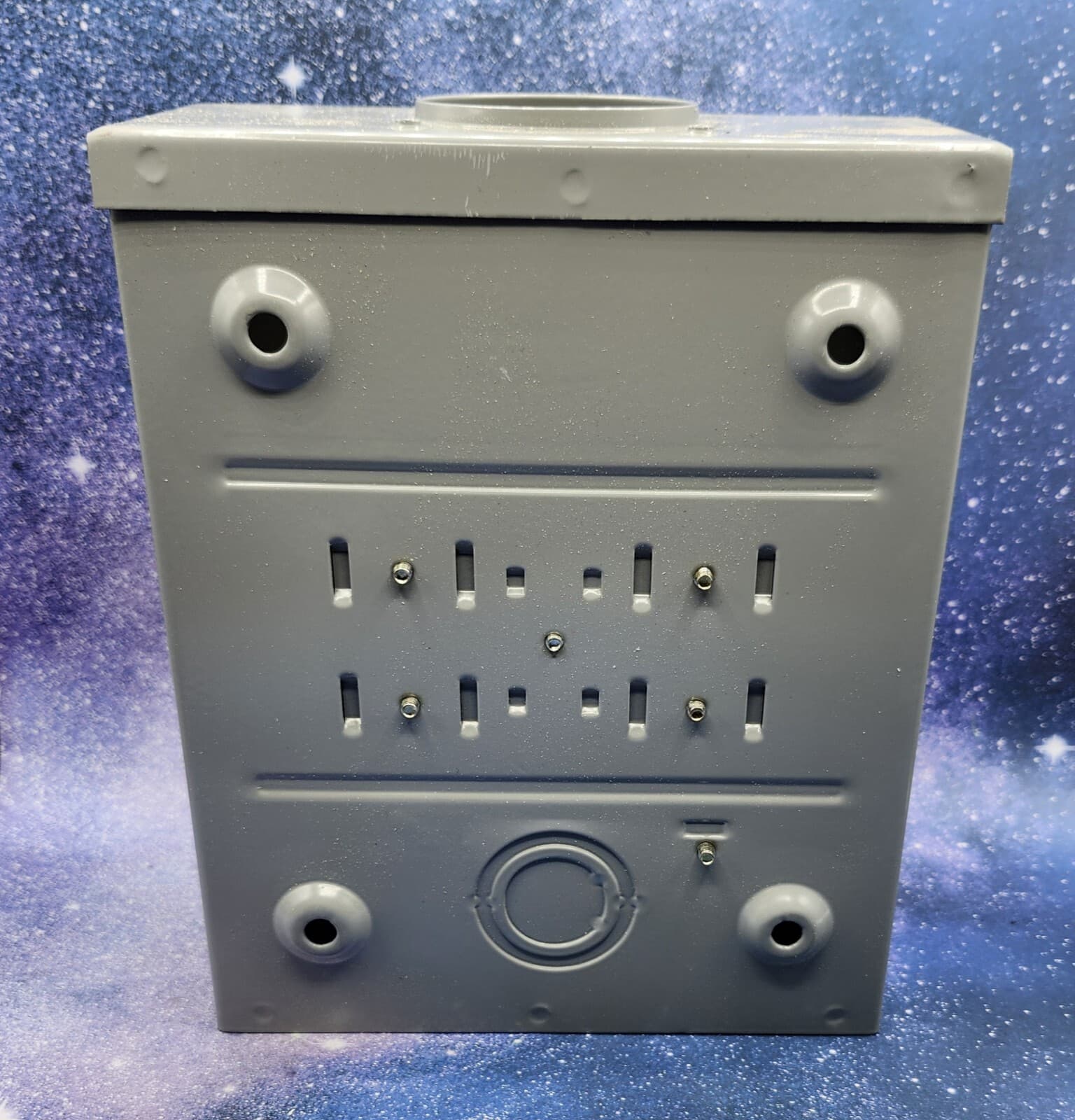 100A Overhead Meter Socket 1-1/4 Hub 600V BA3-1 1/4V-RT MicroElectric -NOB Cond. 6