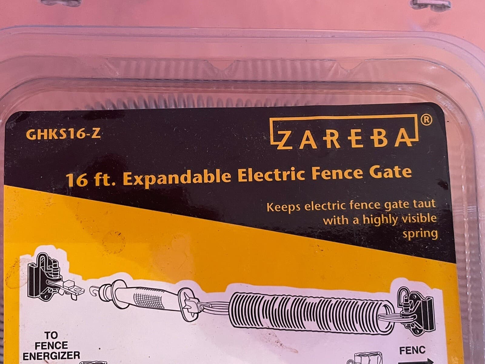16' Expandable Electric Fence Gate 3