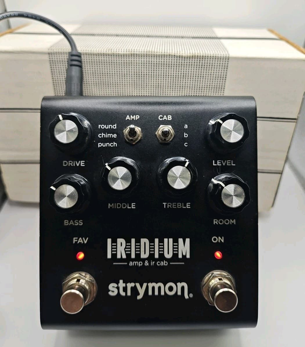 Strymon Iridium Amp & IR Cab Pedal S19-46691 USA Made Tested Exc Condition