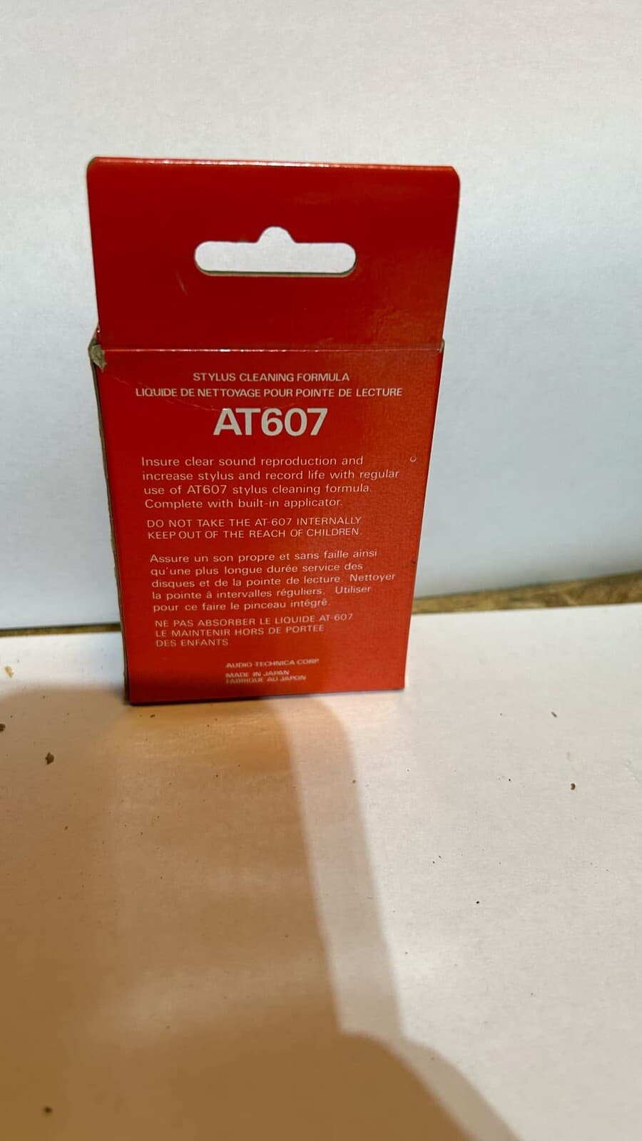 Audio-Technica AT607 Stylus Cleaning Formula 2