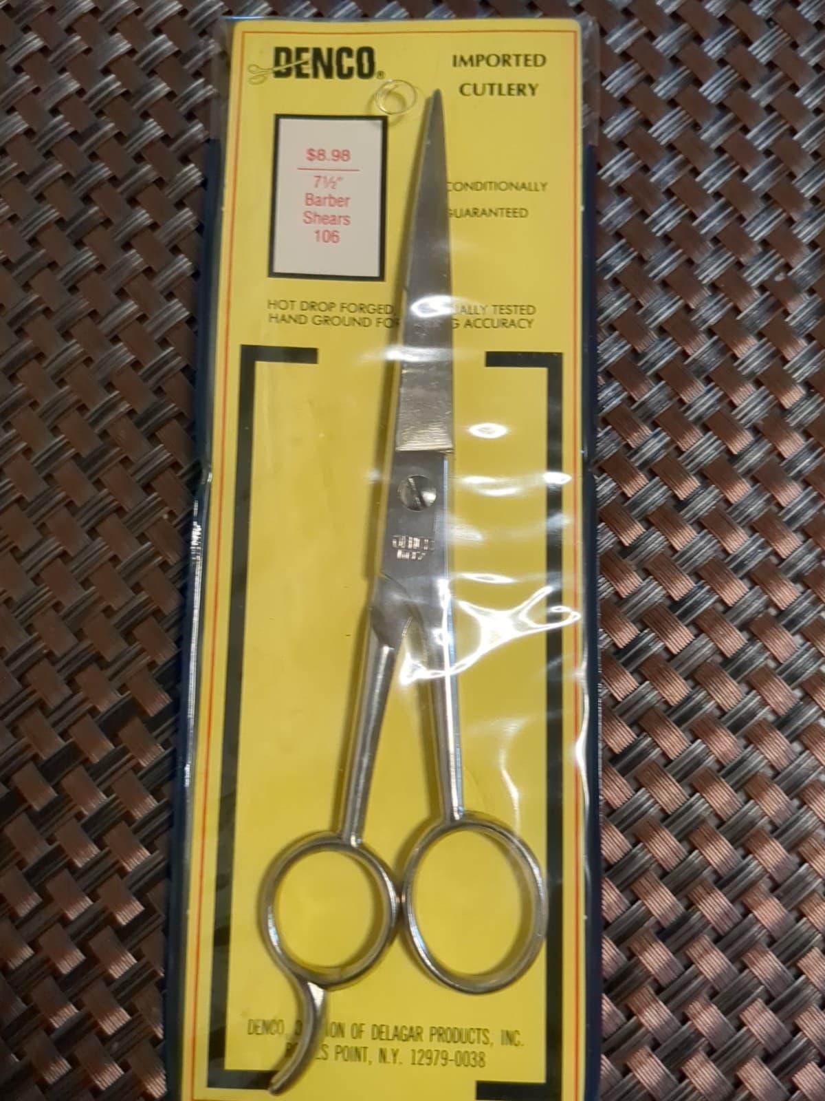 Old Stock Professional  Shears unused Made In Italy Free Shipping