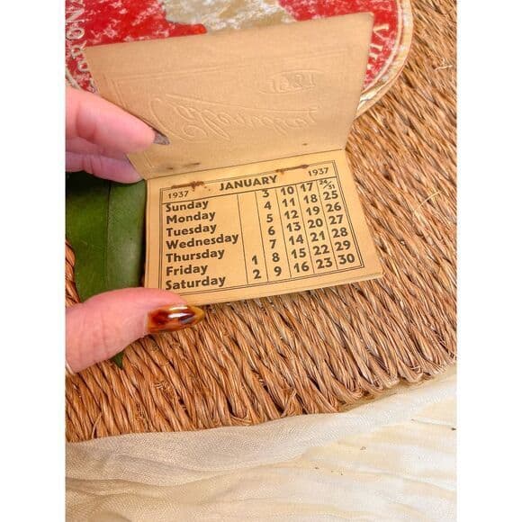 1937 King Edward VIII Calendar 4