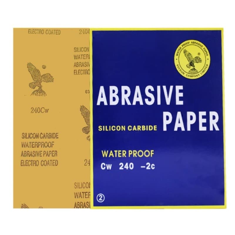 2000 Grit Silicon Wet/Dry Sandpaper 9 x 11 in Sheets Lot of  10 Units 4