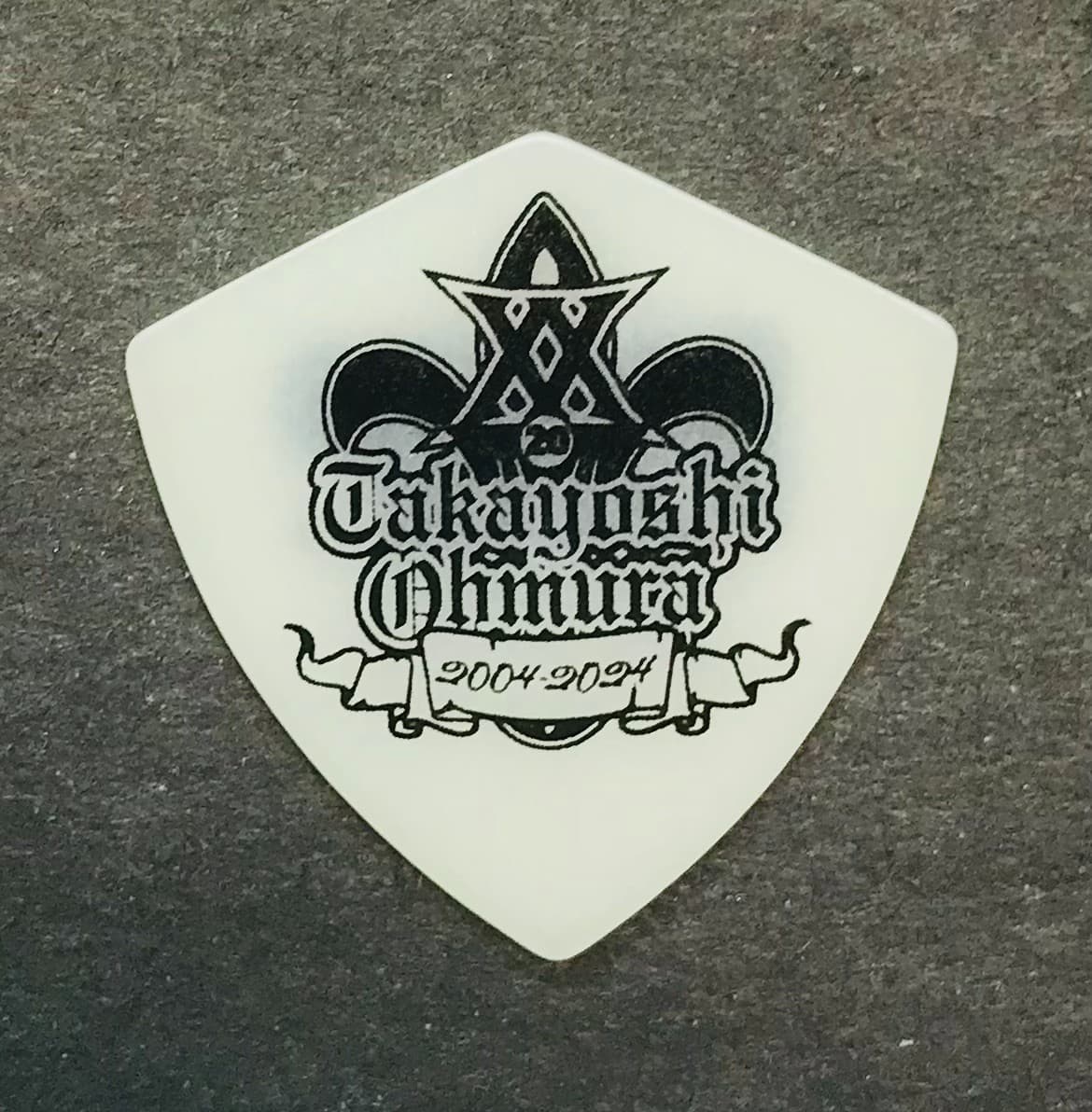 TAKAYOSHI OHMURA guitar pick- Japan guitar pick