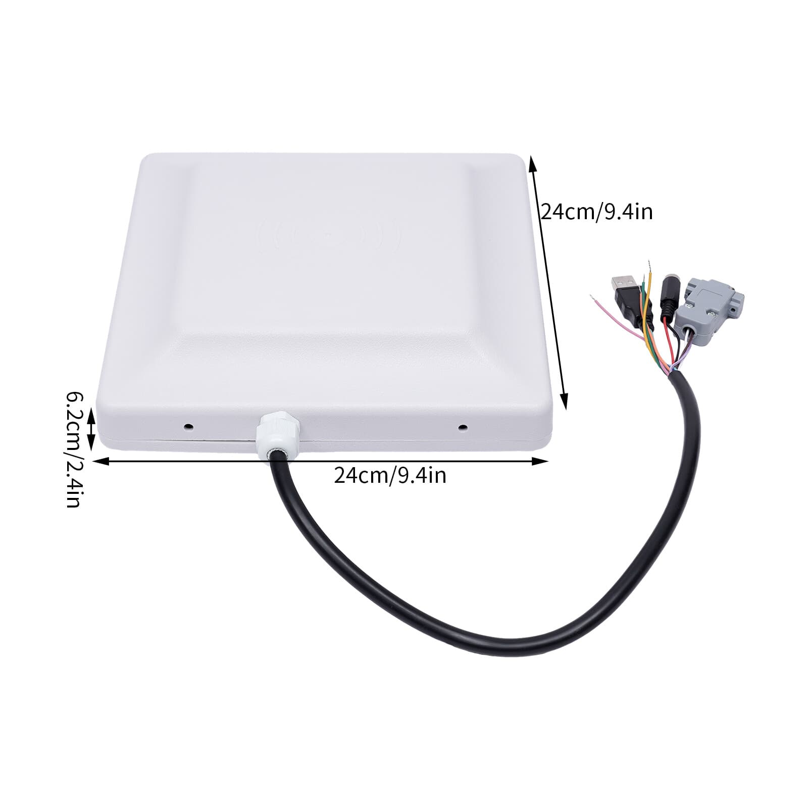 Long Range UHF RFID Card Reader Integrative 5M Security System Access Control 3