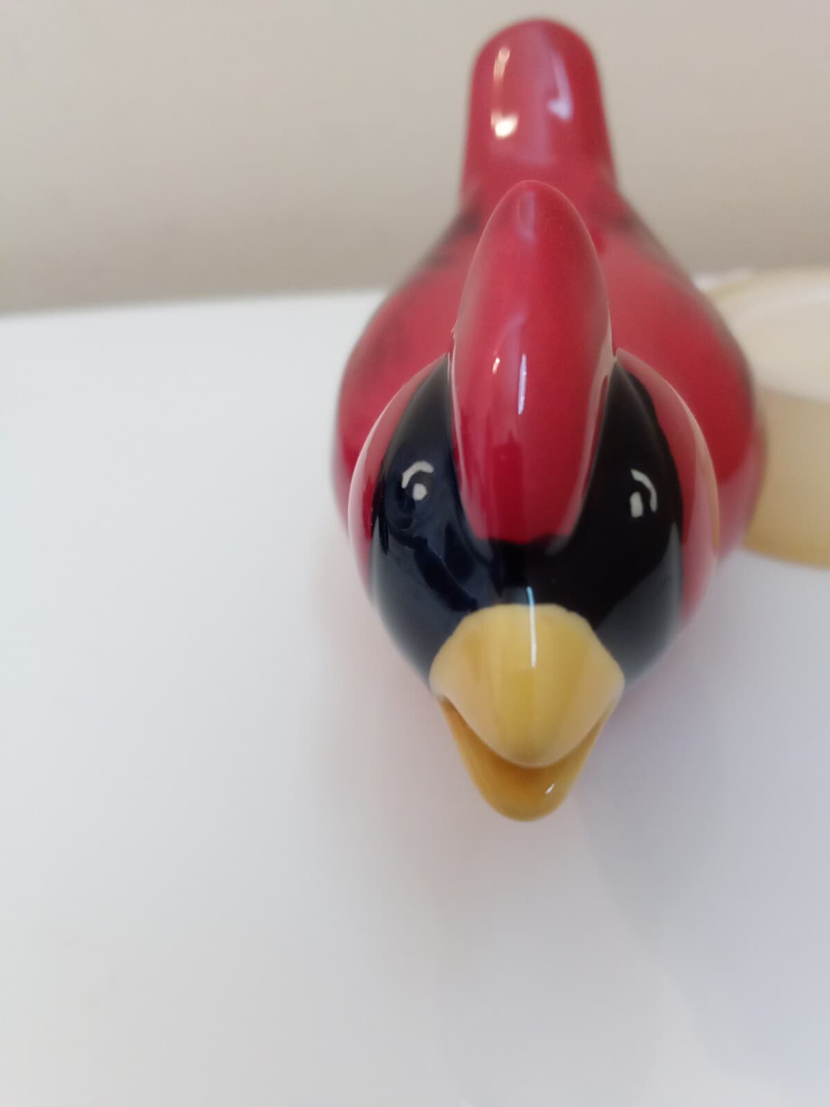 Pfaltzgraff Winterberry Red Cardinal Pie Bird Vent 3