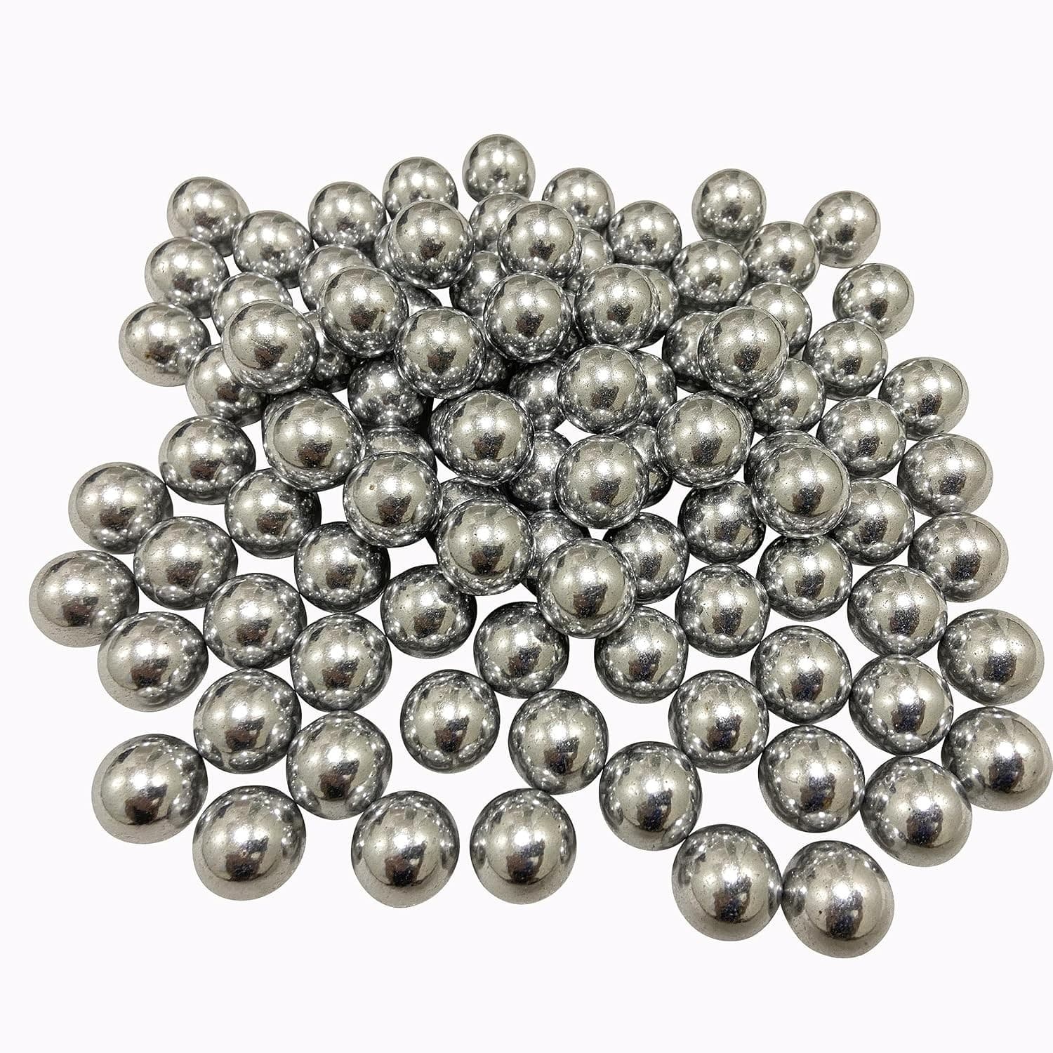 100 X 43 Cal Aluminum Balls for Self Defense and Target Practice, Solid Hard .43 4