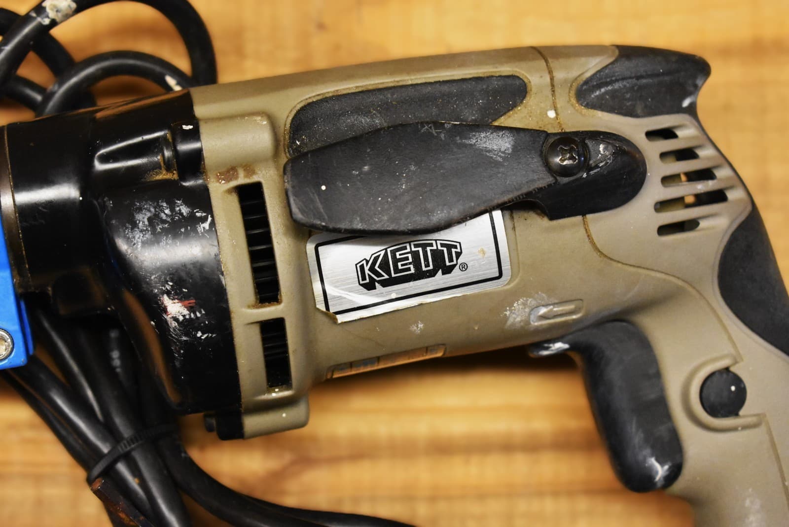 Kett Tool KC-193 Fiber Cement Shear Variable Speed 1/2" Boards 120V 6.0 Amp Ohio 3