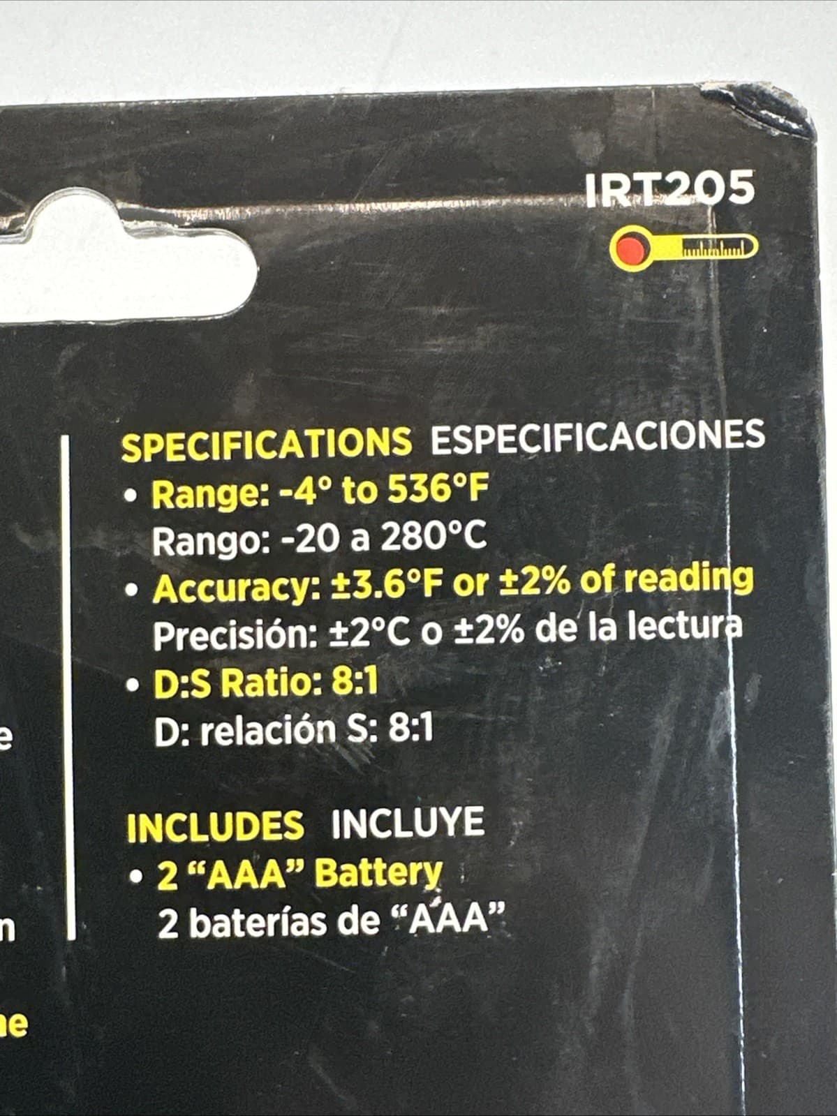 General Tools Mini Non-Contact Laser Infrared Thermometer Temperature Gun 3