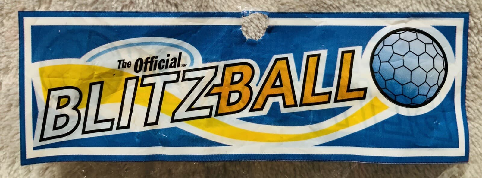 NEW BlitzBall 3ct Pack Neon Yellow Plastic Balls The Ultimate Backyard Ball 3