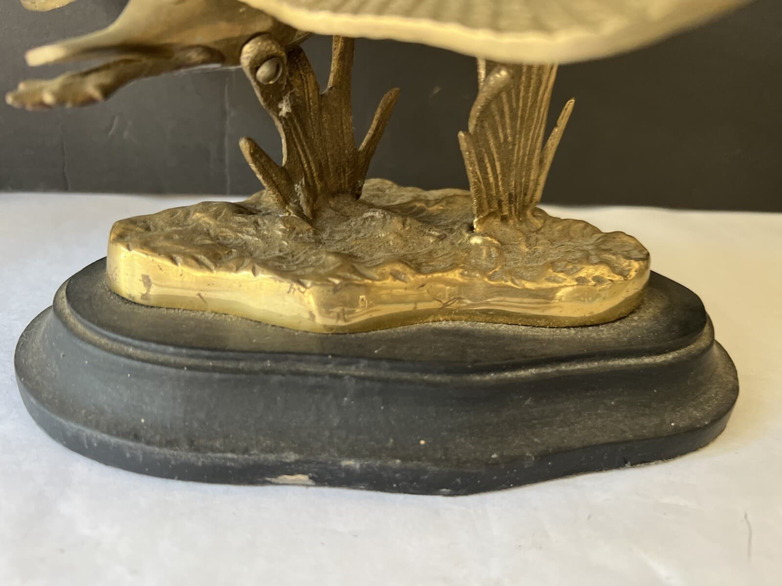 Brass Flying Geese Goose Sculpture Figurine Figure 4