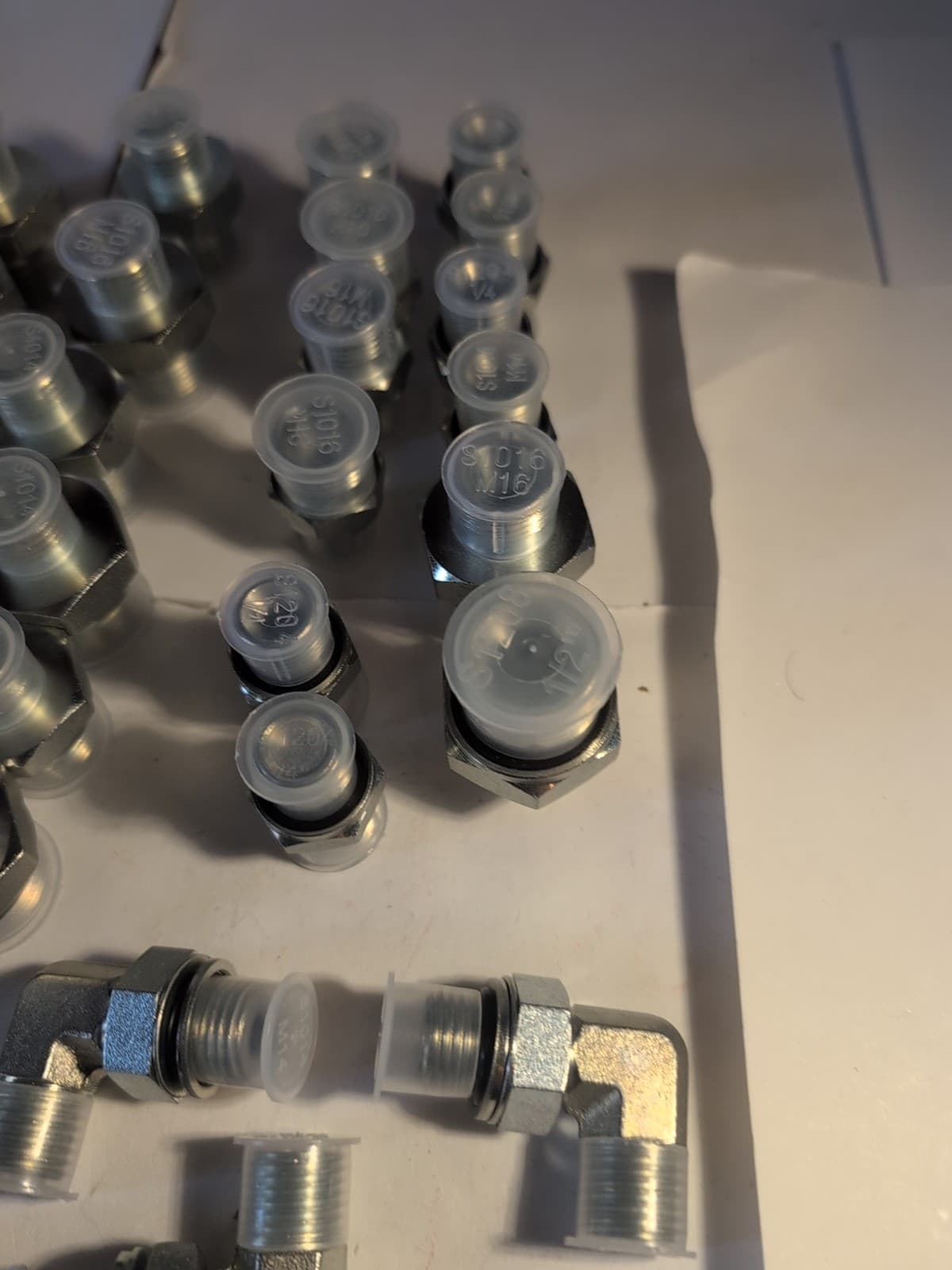 Chinese Mini Excavator Hydraulic Fitting Assortment 46 Fittings 4