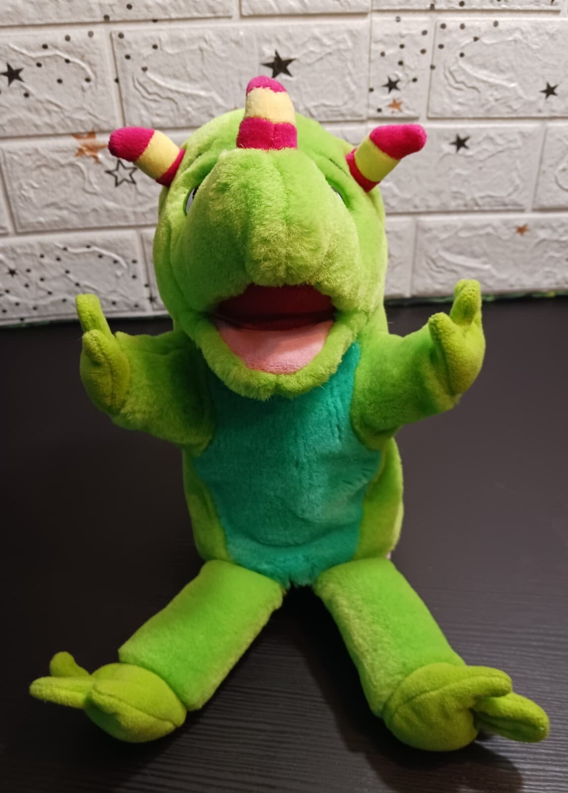 Scholastic Magic School Bus PUPPET LIZ 13" Plush 1997 Vintage Stuffed Animal 2