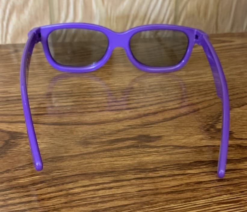 Justin Bieber Never Say Never Movie Promotional Purple 3D Glasses 4