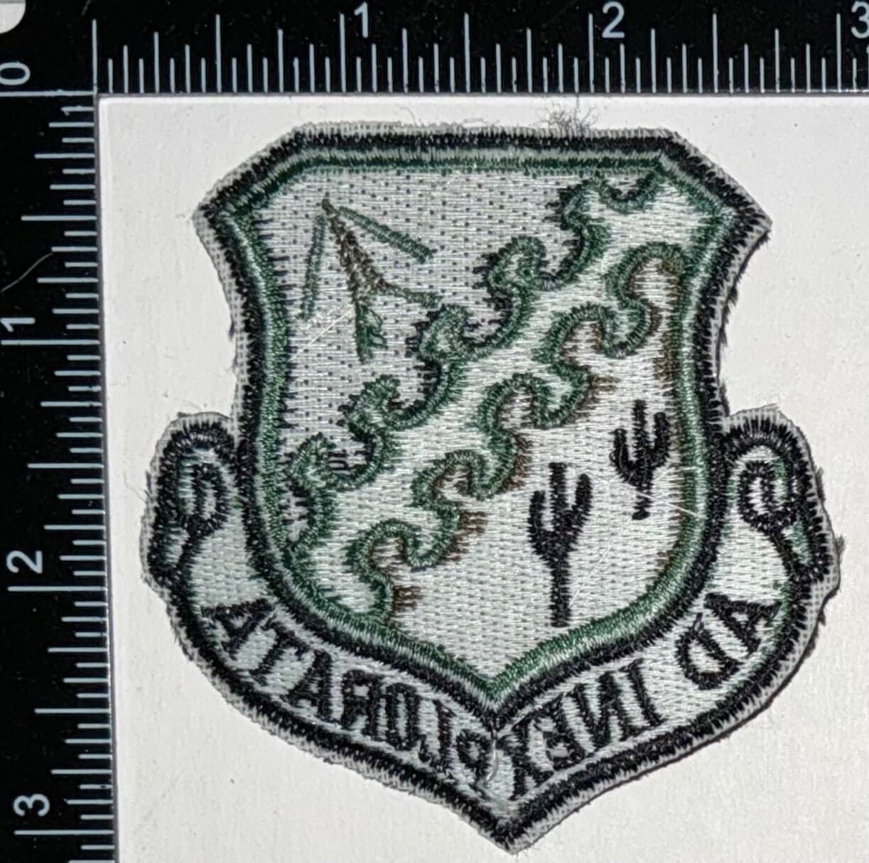 USAF US Air Force Flight Test Center Edwards AFB Base SUBDUED Patch 2