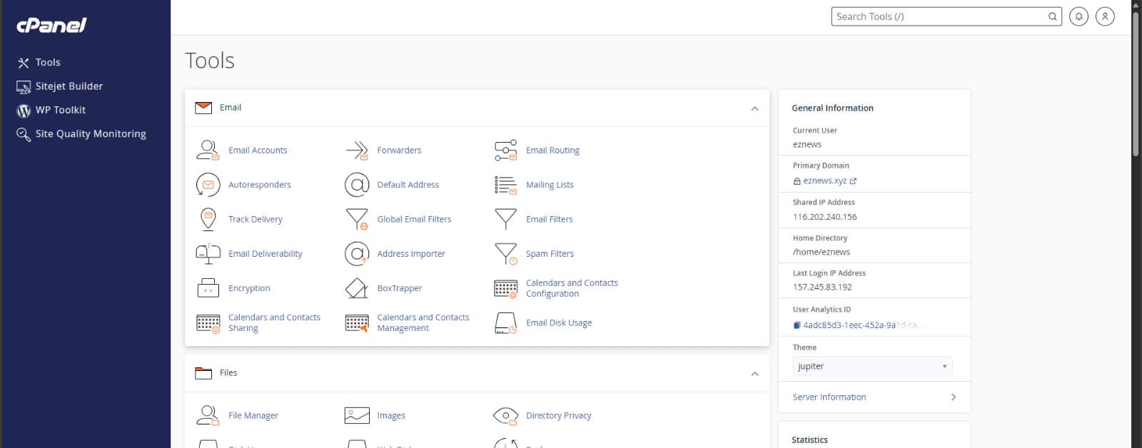 cPanel Web Hosting with FREE SSL CloudLinux & LiteSpeed Fast NVMe SSD 25 Domains 4