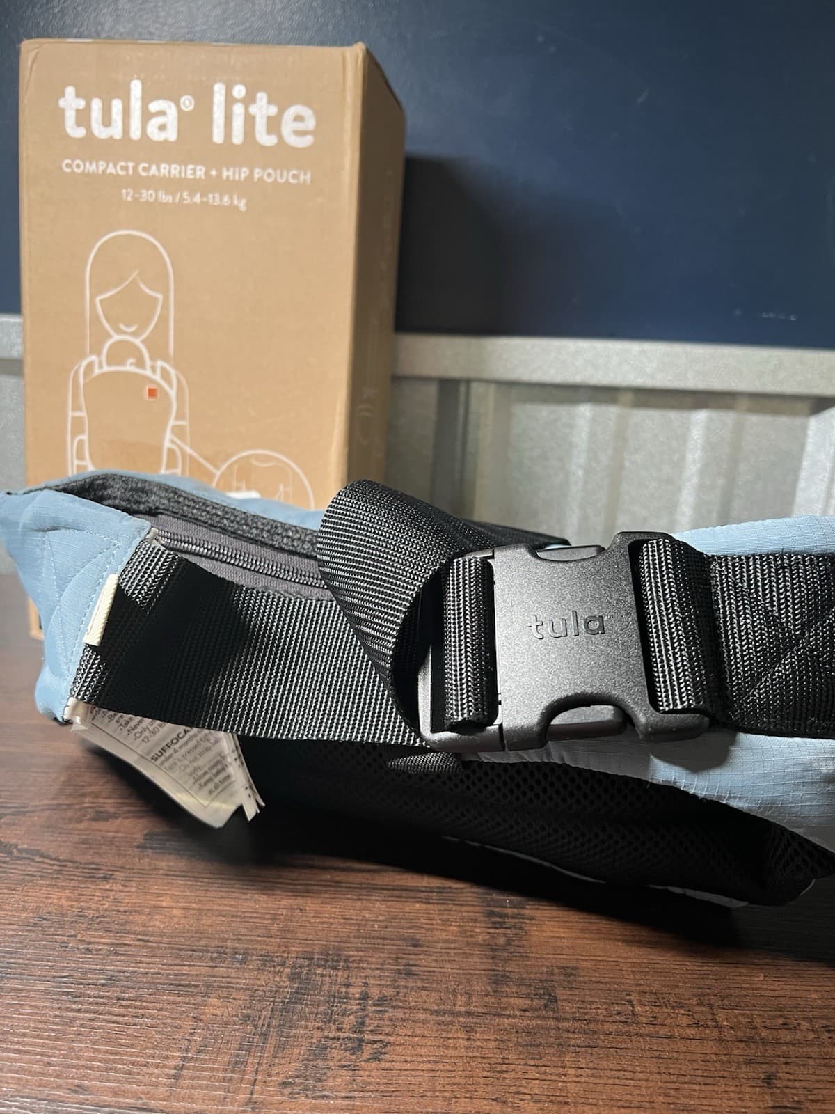 New Tula Lite Compact Baby Carrier, Lightweight Folds Into Fannypack, 12-30 Lbs 5