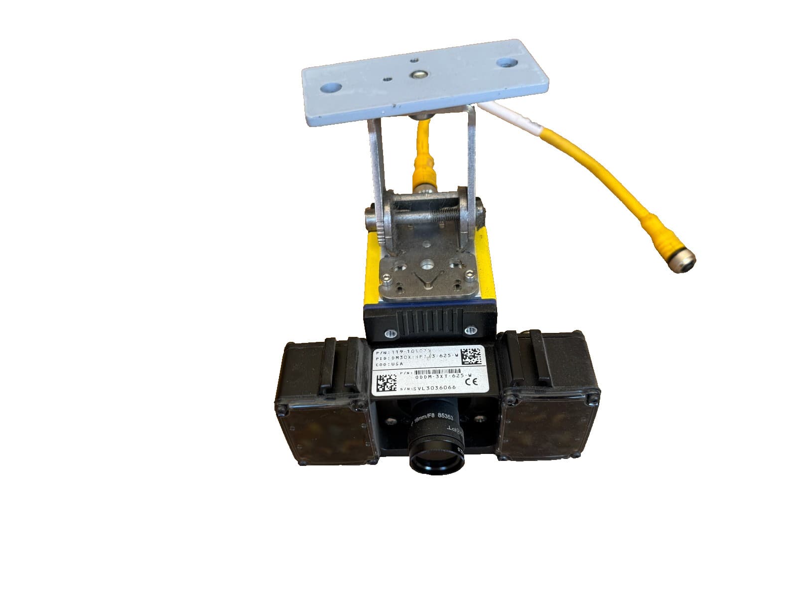 Cognex Corporation 821-10028-3R DM475X-M Barcode Reader w/ Smartvision Lights PN 2