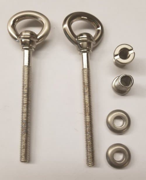 Satin Nickel Steel Cheval Mirror Mount Set vintage retro old kit art picture new 2