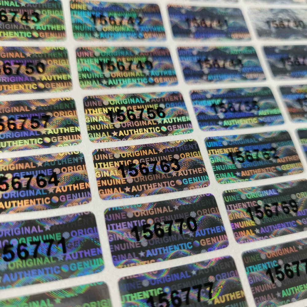 Hologram Labels Stickers Warranty Void If Removed Tamper Proof Stickers Original 3