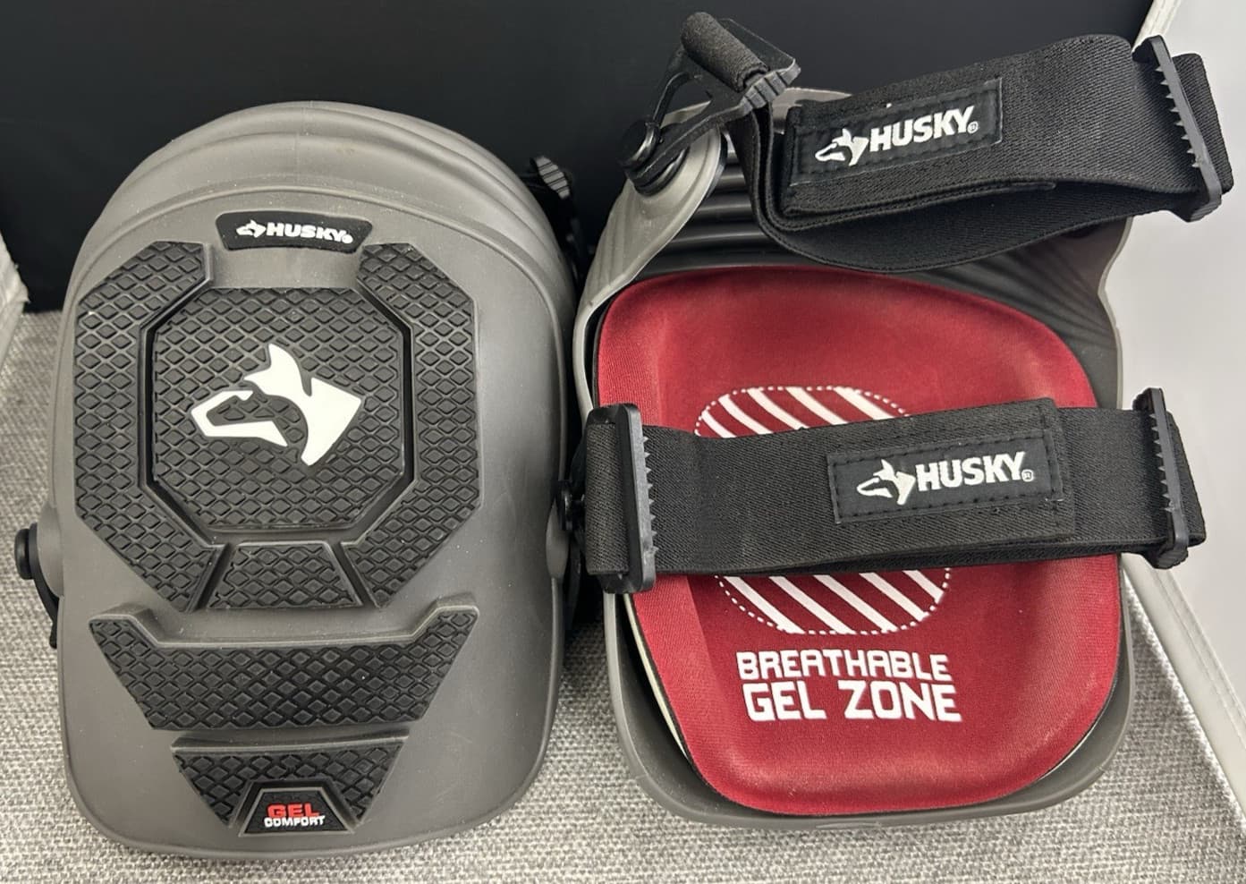 Husky Soft Cap Gel Foam Flex Knee Pads 1H-327-2 / 1006705919 New
