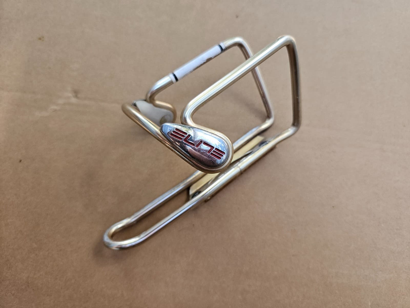 Vintage(?) Elite Gel Aluminum Bottle Cage Road Mountain Bike Bronze 4
