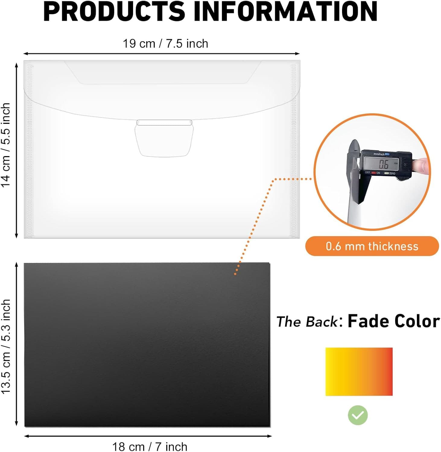 20Pcs Magnetic Sheets for Dies Storage, with Rubber Magnet Sheet, Die Cut Storag 2