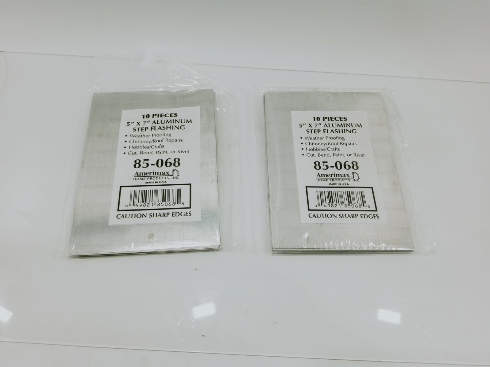 Amerimax 85068 Rust-Resistant Aluminum Step Flashing 5 W x 7 L in. SET OF 20 2
