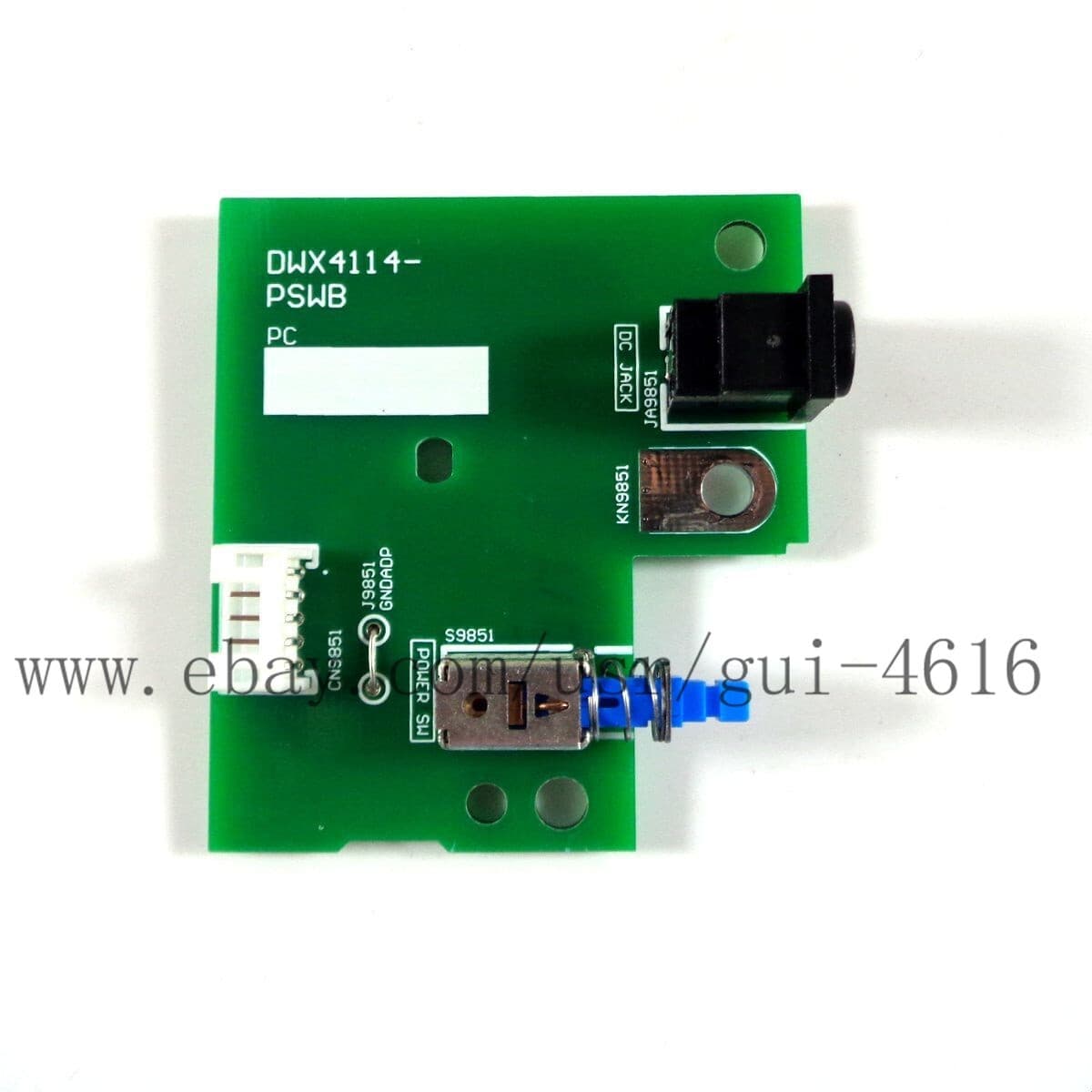 Power switch DC in jack circuit board pcb for Pioneer DDJ-1000 DDJ-1000SRT 3