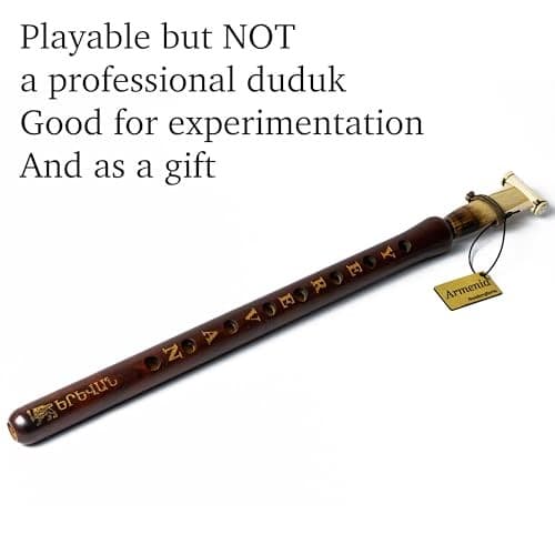 Armenian Duduk SPECIAL EDITION - YEREVAN birthday - handmade from ARMENIA with  4