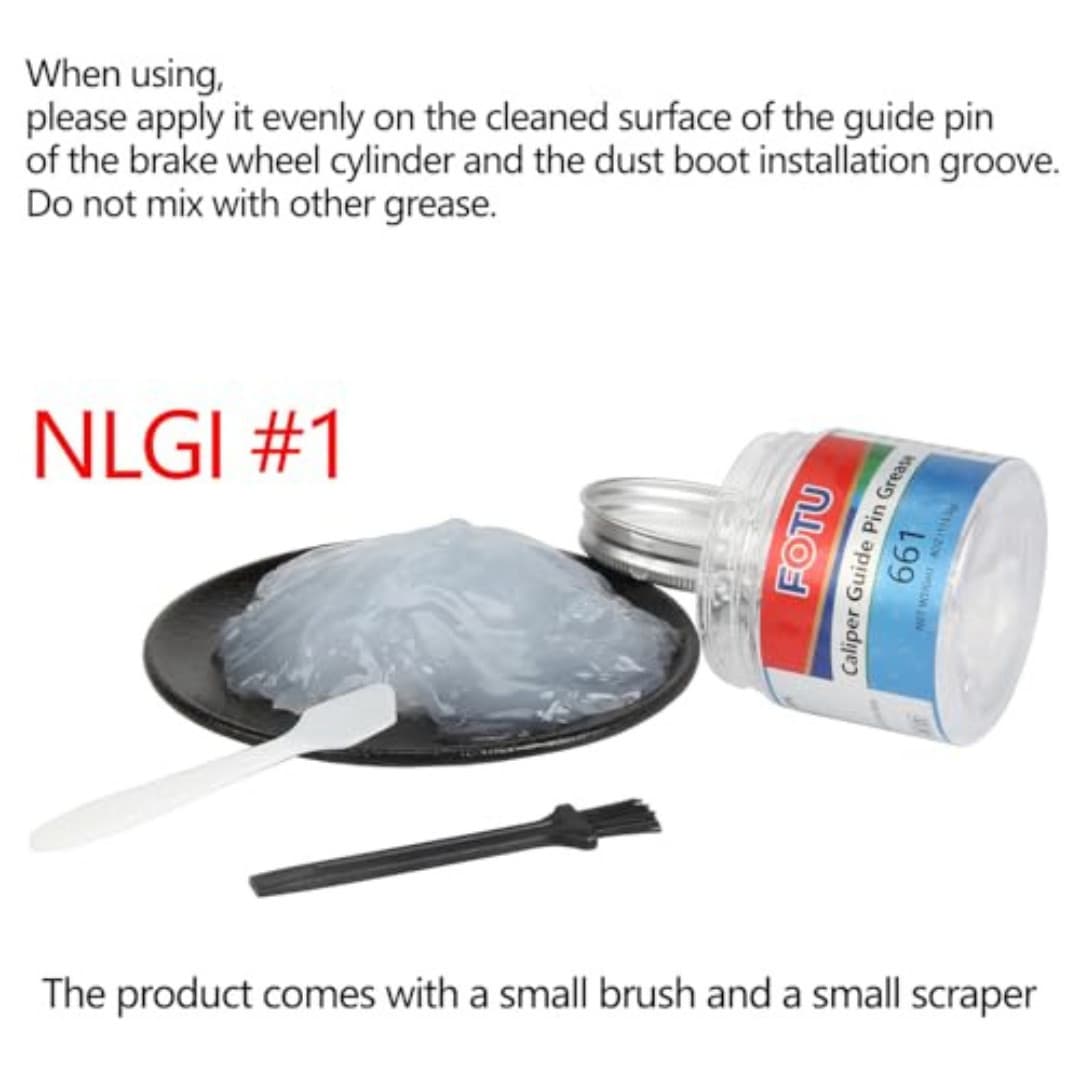 Brake Caliper Guide Pin Grease & Lubricants - High - Temperature Resistant, US 5