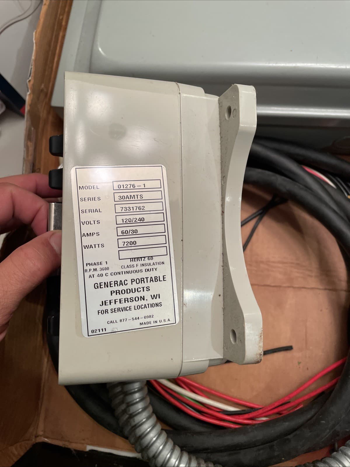 Generac Generator Power Transfer System With Load Manager 1276-1 Open Box 3