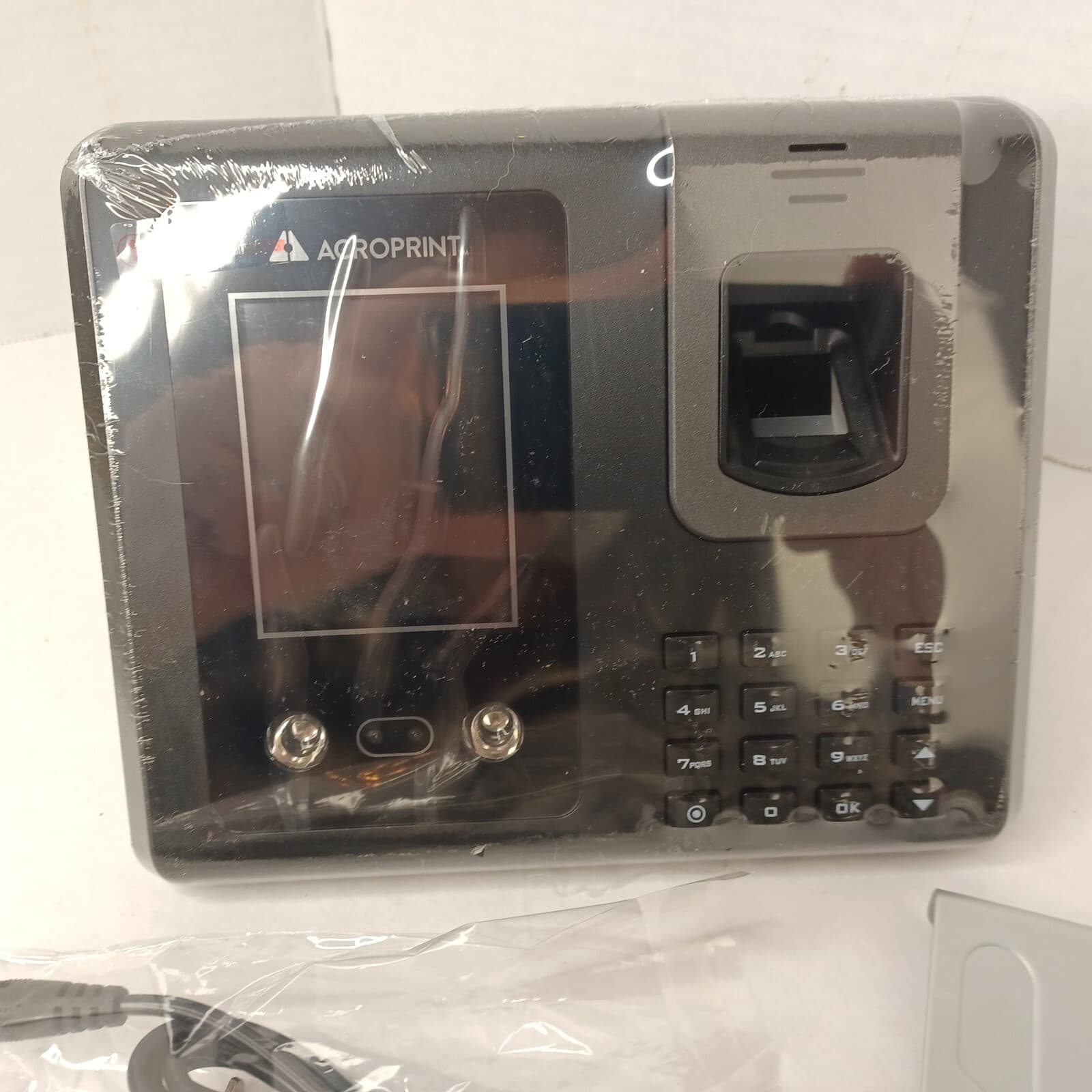 Acroprint Biolook Time Clock W/ Face Recognition Fingerprint Reader BL200 2