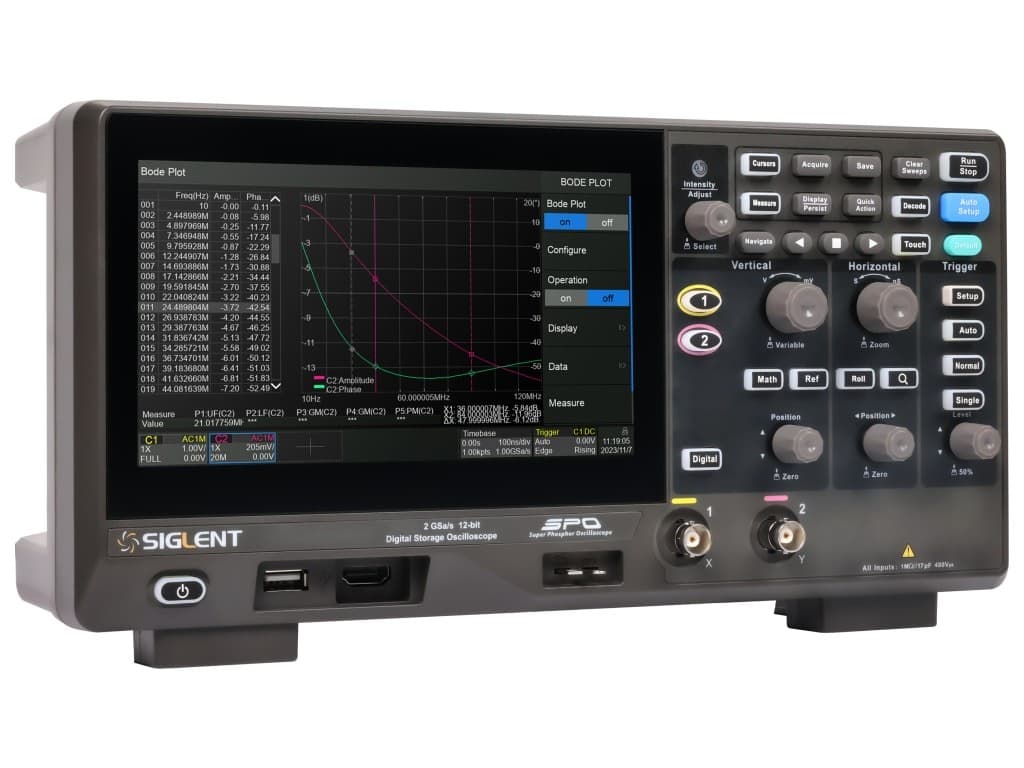 Siglent SDS802X HD - Mixed Signal Oscilloscope (2 Channel / 70 MHz) 2