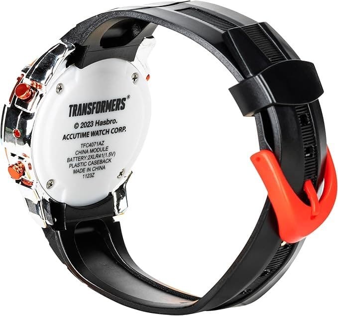 Transformers LCD Digital Watch for Kids - Iconic Autobot Design, Flashing LED " 5
