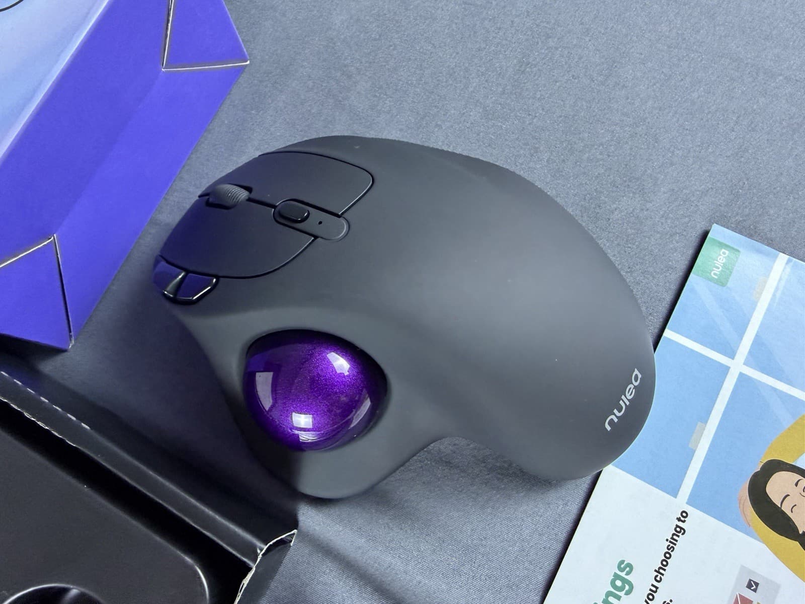 ProtoArc Wireless Keyboard And Nulea Mouse Combo EK01 / M501 Full Size Ergonomic 5